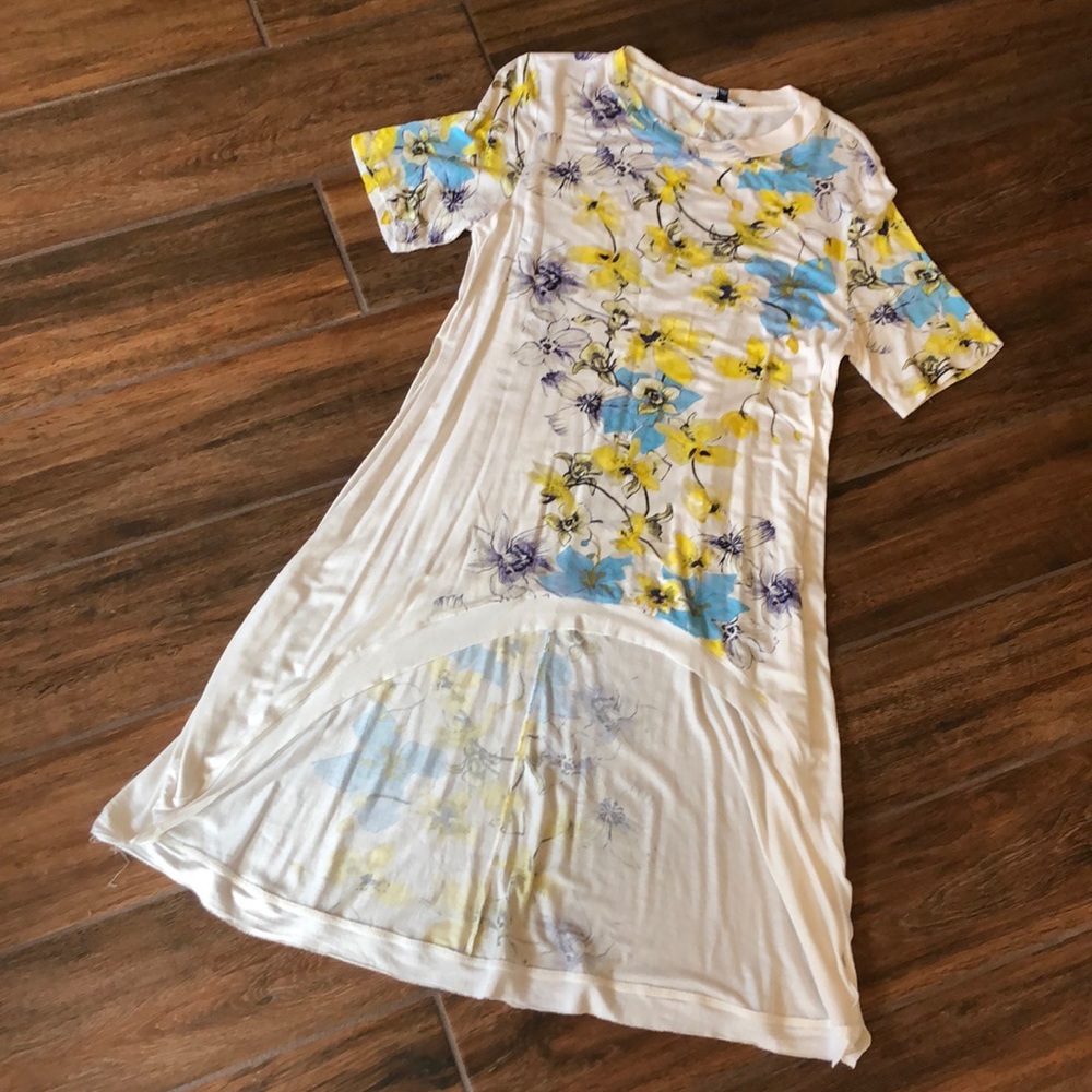 Annabelle Floral Hi Lo Tunic